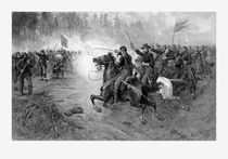 Union Cavalry Charge -- Civil War von warishellstore