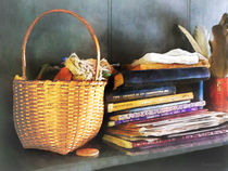 Books, Basket and Quill by Susan Savad