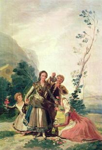 Spring or the Flower Seller by Francisco Jose de Goya y Lucientes