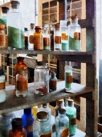 Bottles of Chemicals  by Susan Savad