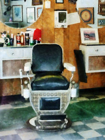 Barber Chair Front View by Susan Savad