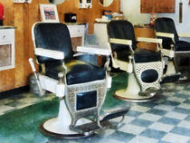 Corner Barber Shop by Susan Savad