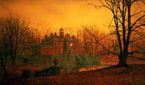 The Haunted House von John Atkinson Grimshaw