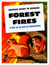 Another Enemy To Conquer - Forest Fires - WWII von warishellstore