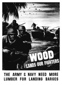 Wood Lands Our Fighters von warishellstore