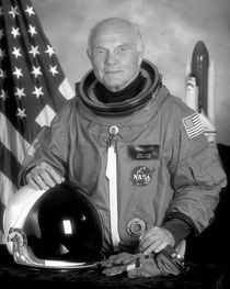 Astronaut John Glenn by warishellstore