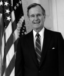 President George H. W. Bush by warishellstore