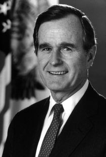 George Bush Sr. by warishellstore