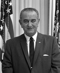 President Lyndon Johnson by warishellstore