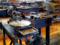 Machine Shop With Punch Press by Susan Savad