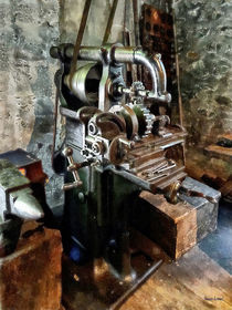 Industrial Gear Cutting Machine by Susan Savad