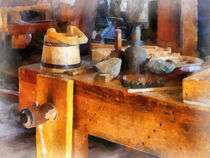 Wood Shop With Wooden Bucket von Susan Savad