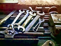 Wrenches in Machine Shop by Susan Savad