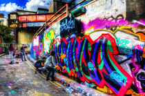 Leake Street Graffiti Artists von David Pyatt