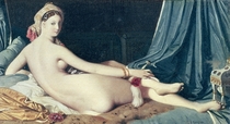 Odalisque von Jean Auguste Dominique Ingres