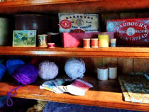 Yarn and Thread in General Store von Susan Savad