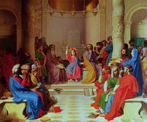 Jesus Among the Doctors von Jean Auguste Dominique Ingres