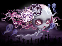 Ghostly Luna by Sandra Vargas