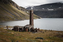 Alte Fischfabrik, Hesteyri, Island von Jan Schuler