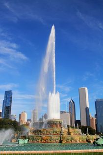 Die Shnheit von Chicagos Buckingham Fountain by ann-foto
