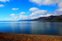 Der spiegelnde See vor den Rocky Mountains von ann-foto