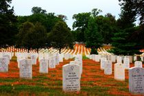 Trauer auf dem Arlington Soldatenfriedhof Washington D.C. von ann-foto
