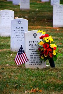 Frische Trauer Arlington Friedhof Washington D.C. by ann-foto