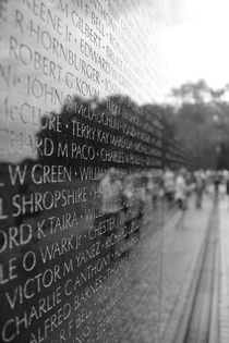 Niemals Vergessen, die Soldaten am Vietnam Veterans Memorial von ann-foto