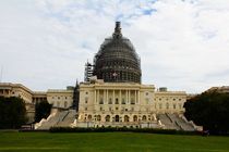 Das eingerüstete Capitol by ann-foto