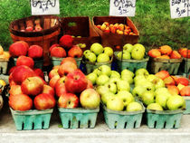 Apples at Farmer's Market by Susan Savad