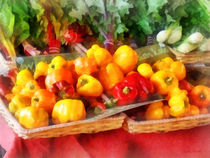  Peppers at Farmers Market by Susan Savad