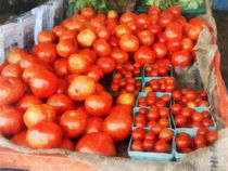Tomatoes For Sale by Susan Savad