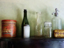 Bottles and a Coffee Can by Susan Savad