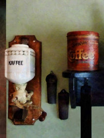 Coffee Can and Coffee Grinder by Susan Savad