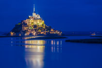 Le Mont Saint Michel by Moritz Wicklein