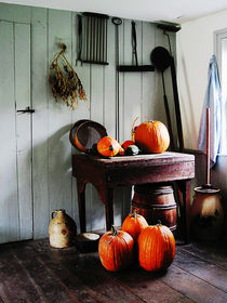 Pumpkins in Kitchen von Susan Savad