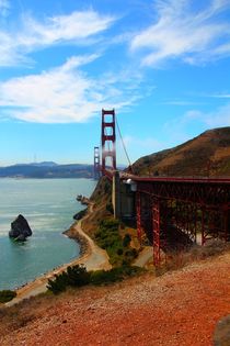Die andere Seite der Golden Gate Bridge in San Francisco von ann-foto