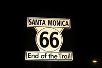 End of Route 66 in Santa Monica by ann-foto