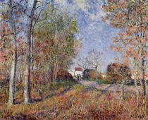 A Corner of the Woods at Sablons von Alfred Sisley