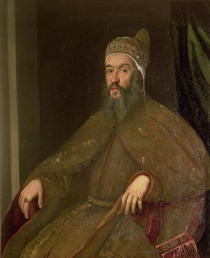 Doge Alvise Mocenigo  by Jacopo Robusti Tintoretto