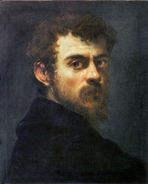 Self Portrait von Jacopo Robusti Tintoretto