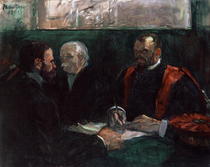Examination at the Faculty of Medicine by Henri de Toulouse-Lautrec