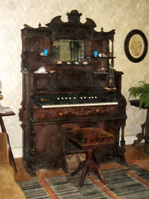 Large Organ in Parlor von Susan Savad