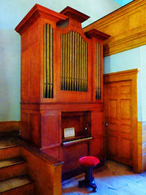 Organ in Church by Susan Savad