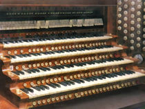 Organ Keyboard by Susan Savad