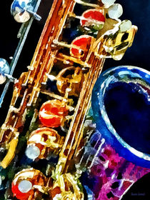 Saxophone Closeup by Susan Savad