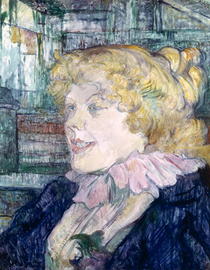 The English Girl from `The Star` at Le Havre von Henri de Toulouse-Lautrec
