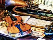 Violin and Bugle by Susan Savad