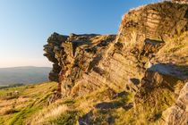Wingdgather Rocks in the UK Peak District  von Chris Warham