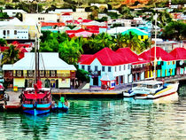 Antigua - St. Johns Harbor Early Morning von Susan Savad